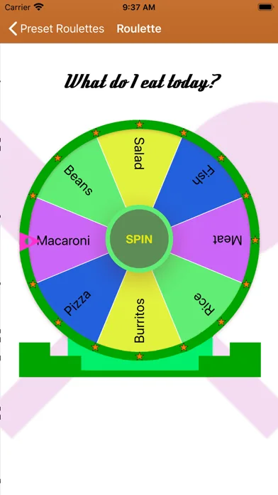 Spin The Wheel Decision Maker screenshot 3