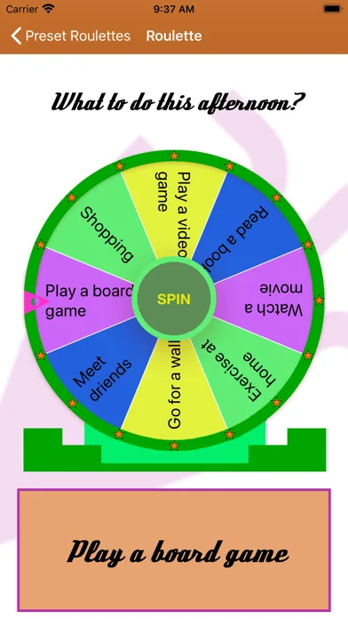 Spin The Wheel Decision Maker screenshot 4