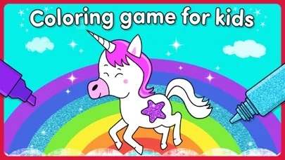 Toya: Coloring games for kids screenshot 1