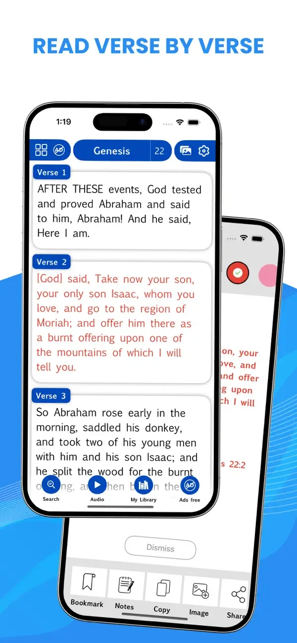 Amplified Bible screenshot 1