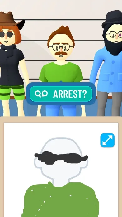 Line Up: Draw the Criminal screenshot 4