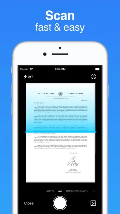 Document Scanner · Scan to PDF screenshot 1