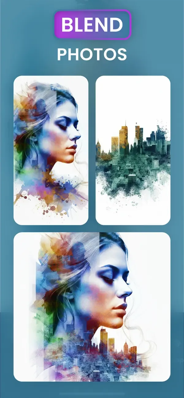 Photo Blend - Merge Pictures screenshot 1