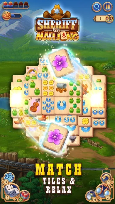 Sheriff of Mahjong: Tile Games screenshot 1