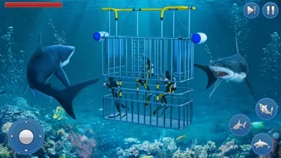 Survival Underwater Shark Game screenshot 1
