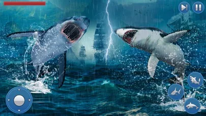 Survival Underwater Shark Game screenshot 2