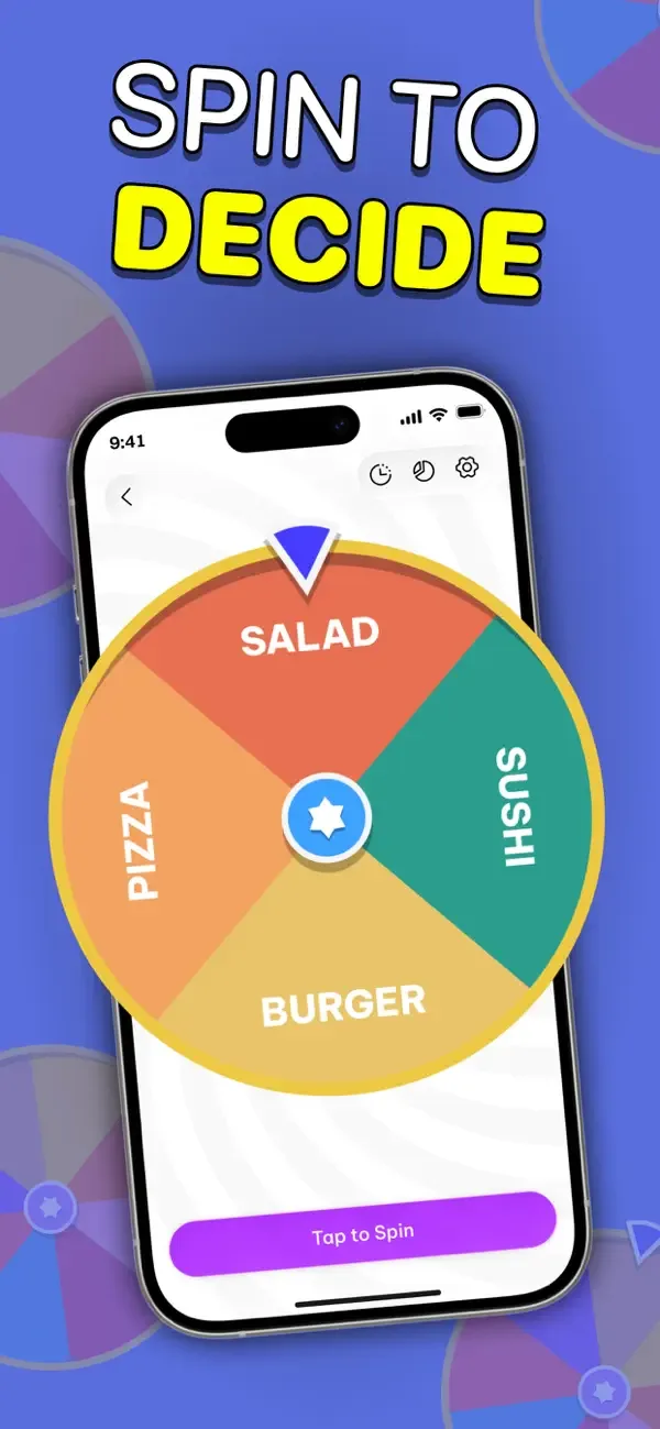 Spin The Wheel Spinner Picker screenshot 1