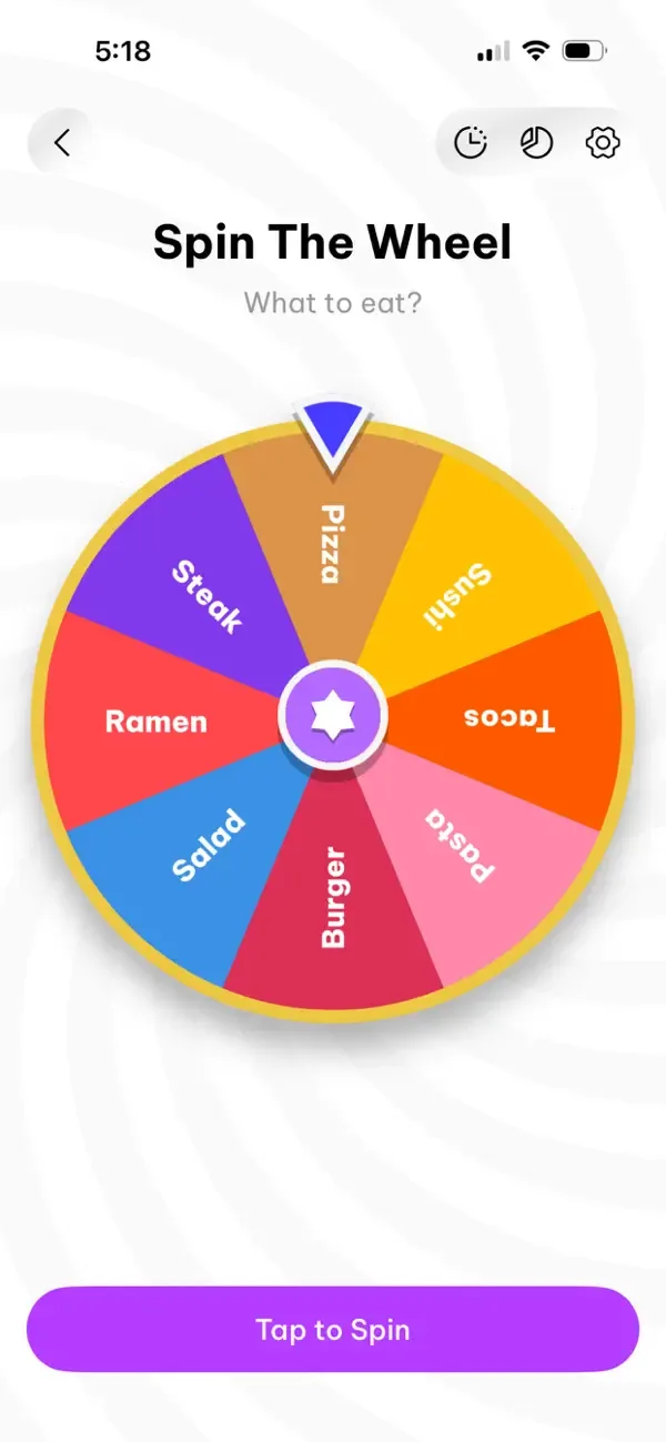 Spin The Wheel Spinner Picker screenshot 4