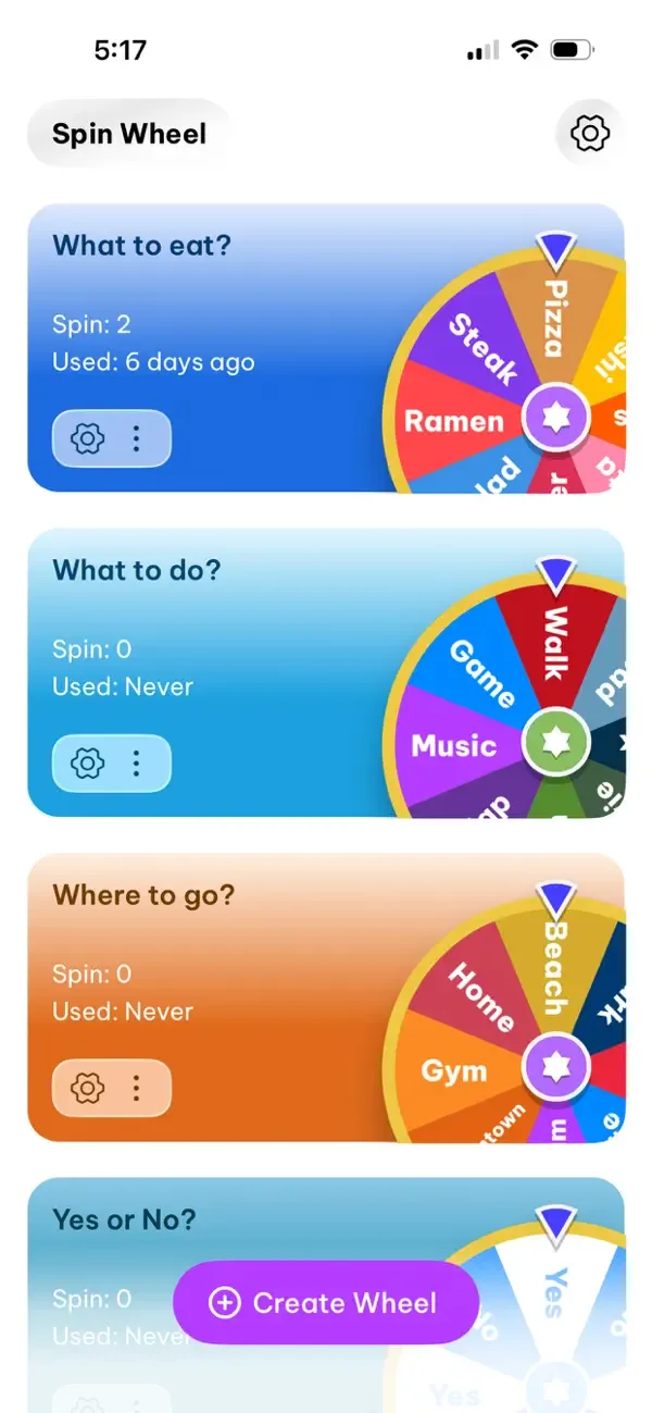 Spin The Wheel Spinner Picker screenshot 5