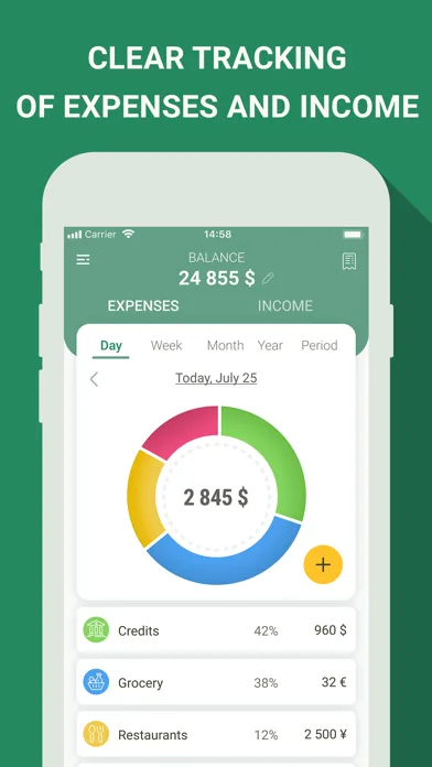 Money manager, expense tracker screenshot 1