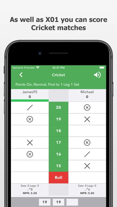 Darts Scoreboard: Scorekeeper screenshot 3