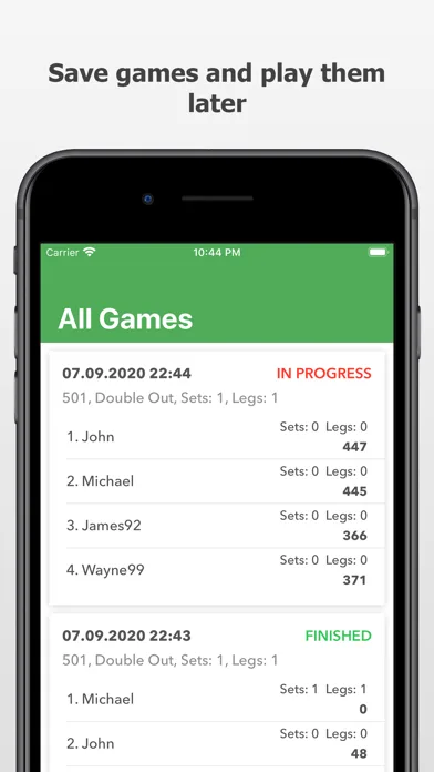 Darts Scoreboard: Scorekeeper screenshot 5