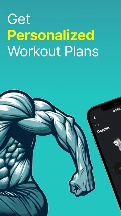 Planfit AI Gym Workout Planner screenshot 2
