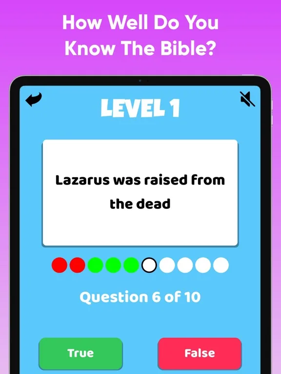 Bible Quiz - True Or False? screenshot 4