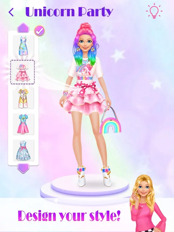 Unicorn Makeup Dress Up Artist screenshot 5