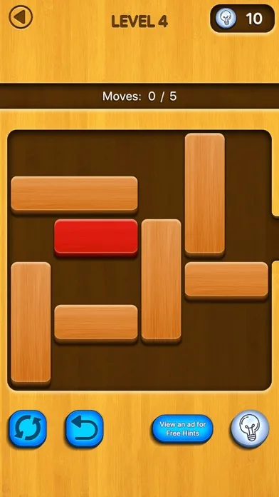 Wood Unblock Brain Games Fun screenshot 1