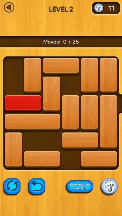 Wood Unblock Brain Games Fun screenshot 2