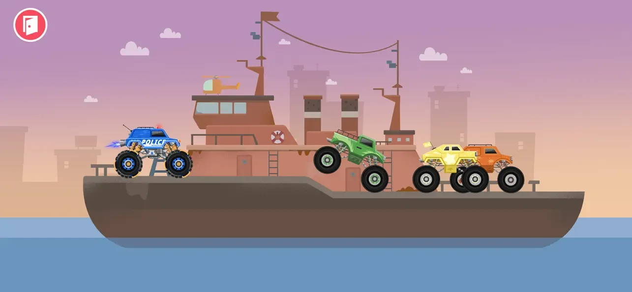 Monster Truck Games for kids screenshot 2
