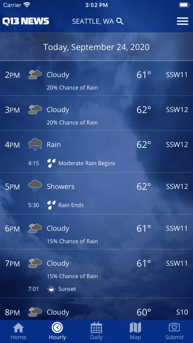 FOX 13 Seattle Weather App screenshot 2