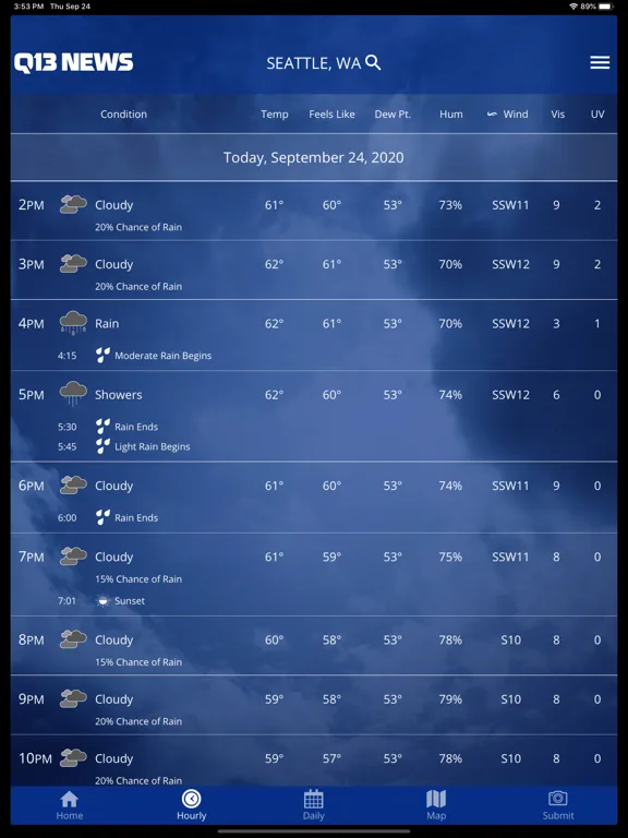 FOX 13 Seattle Weather App screenshot 5