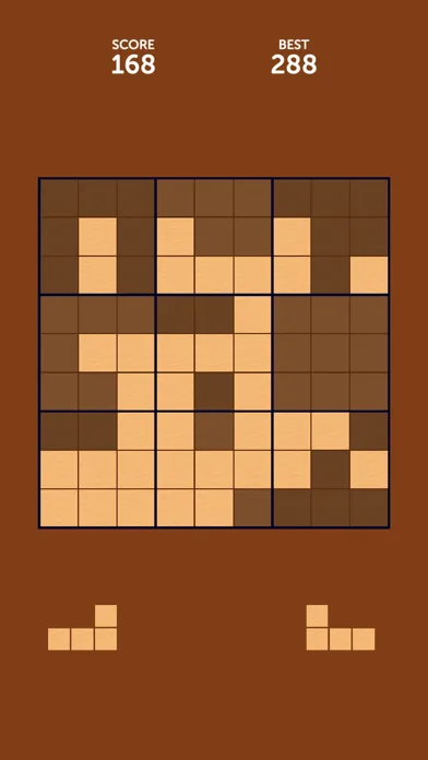Wood Block Puzzle - Grid Fill screenshot 1