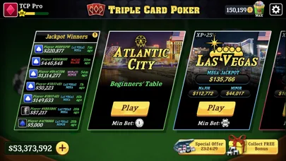 Triple Card Poker Casino screenshot 2