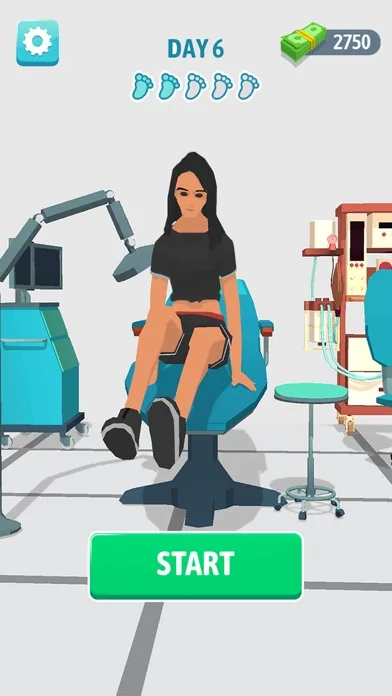 Foot Clinic - ASMR Feet Care screenshot 1