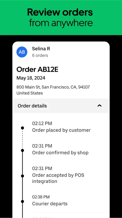 Uber Eats Manager screenshot 5