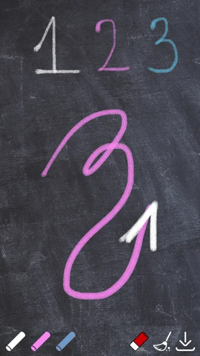Chalk Draw -writing Blackboard screenshot 1