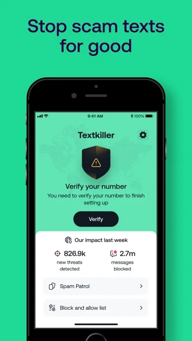Textkiller - Spam Text Blocker screenshot 3