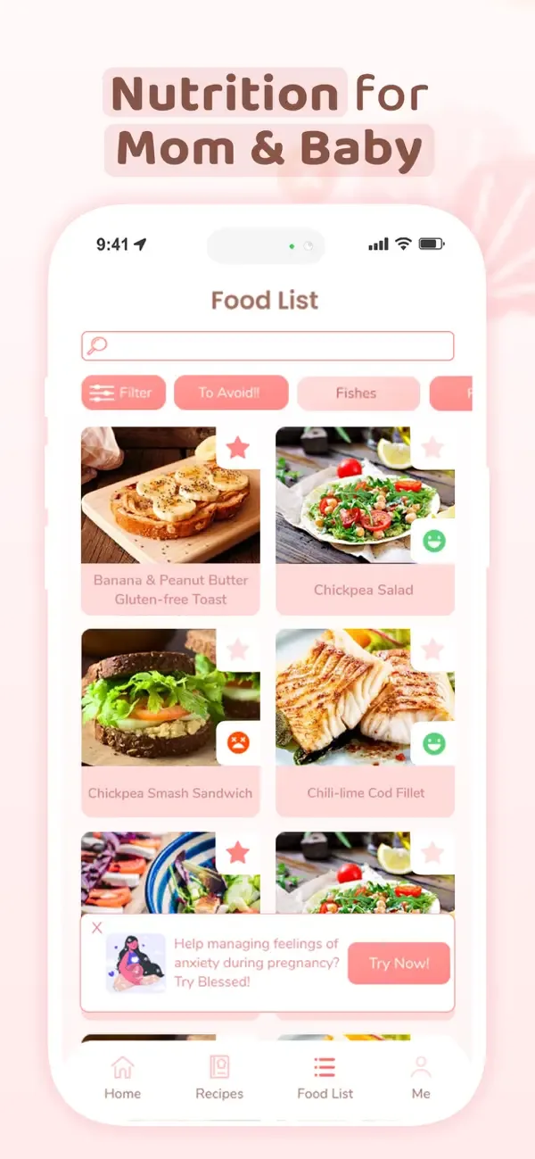 Pregnancy Diet: Food & Recipes screenshot 2
