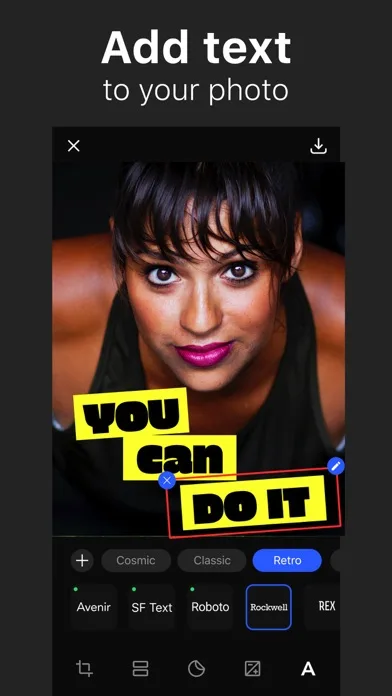 Add Text to Photos - Title screenshot 1