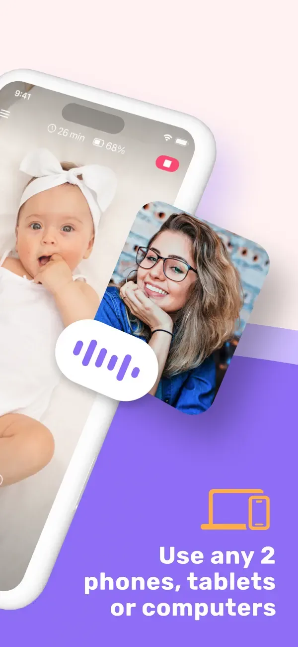 Bibino Baby Monitor: Nanny Cam screenshot 2