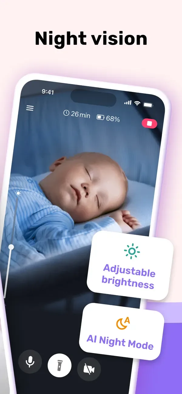 Bibino Baby Monitor: Nanny Cam screenshot 4