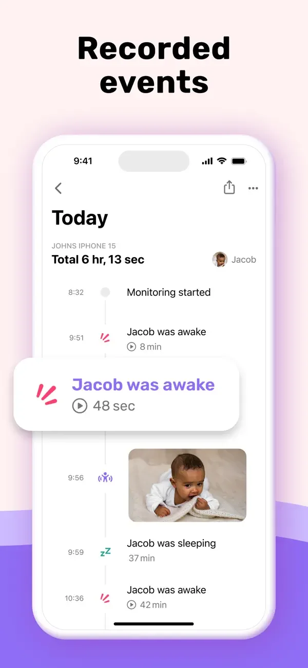 Bibino Baby Monitor: Nanny Cam screenshot 5