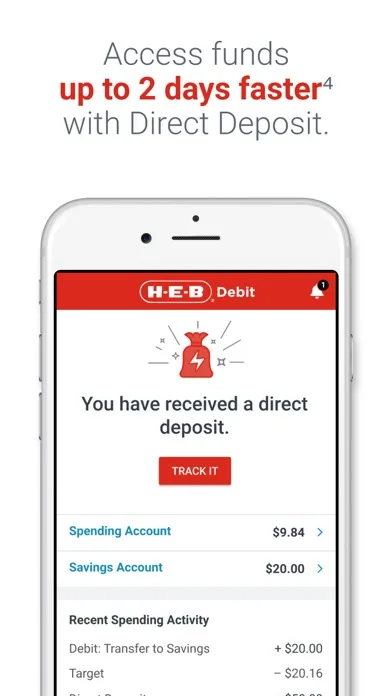 H-E-B Debit screenshot 3