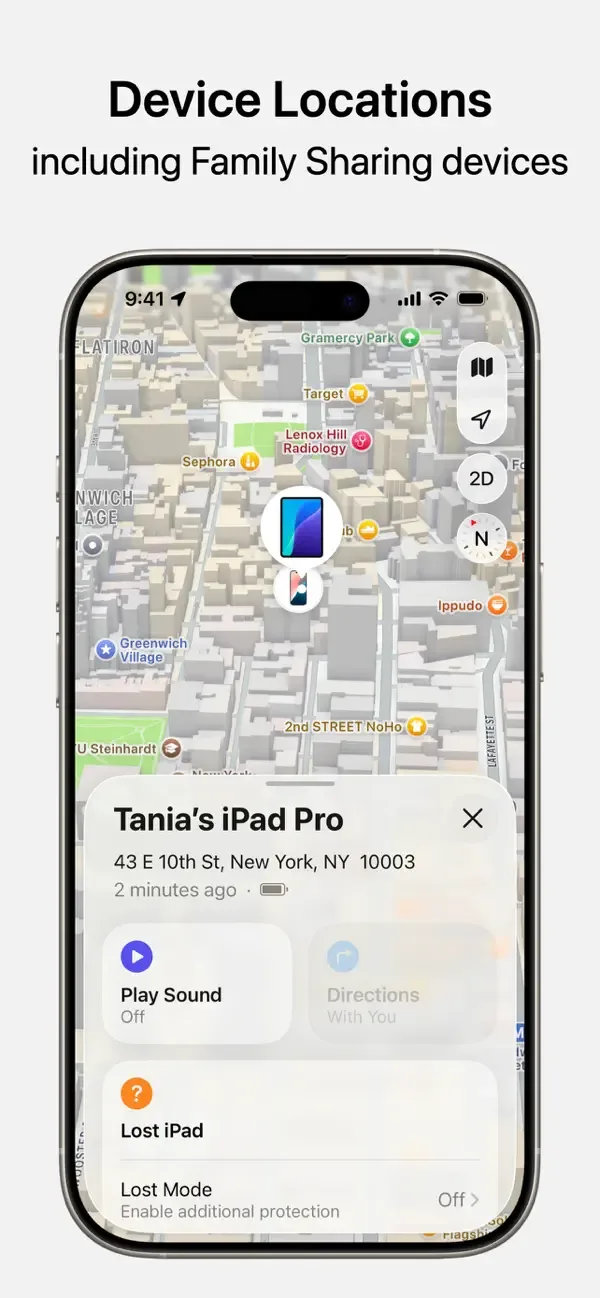 Find My screenshot 3