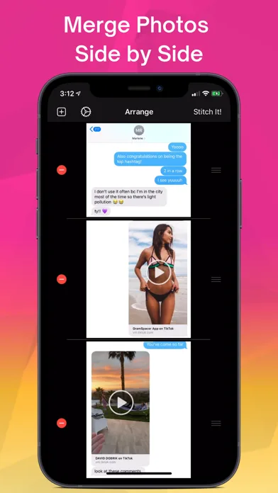 PicMerger Edit Pics & Collages screenshot 1
