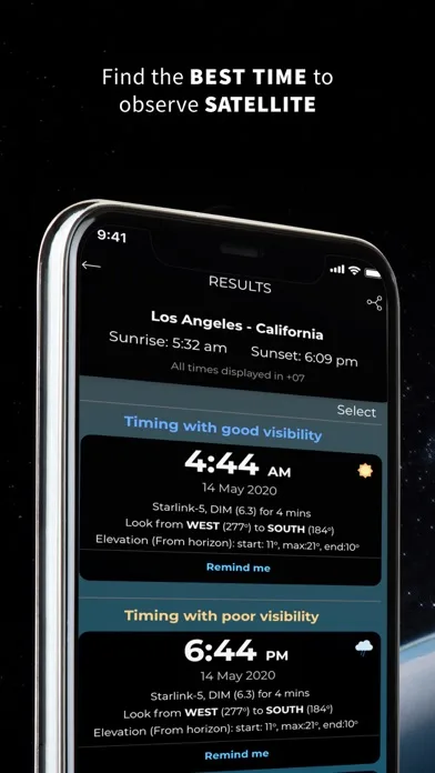 Staslink: Satellites Tracker screenshot 4