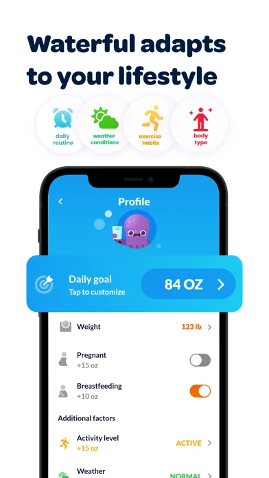 Waterful® Drink water tracker screenshot 4