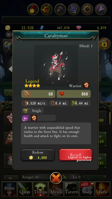 Rogue with the Dead: Idle RPG screenshot 5