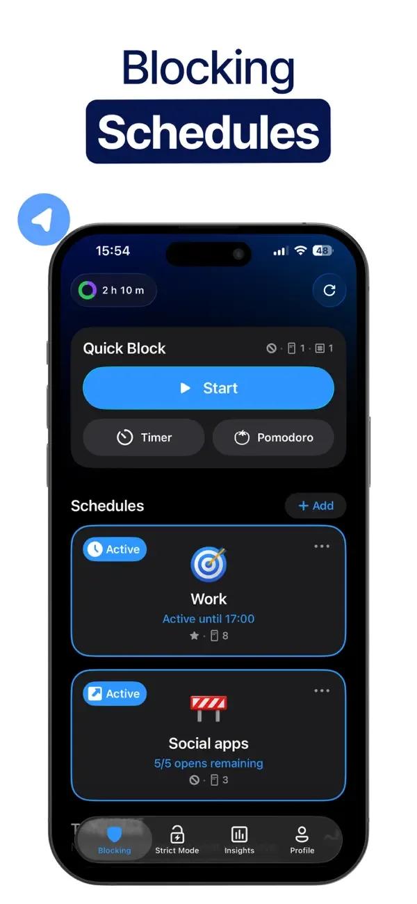 AppBlock: Block Apps & Website screenshot 5