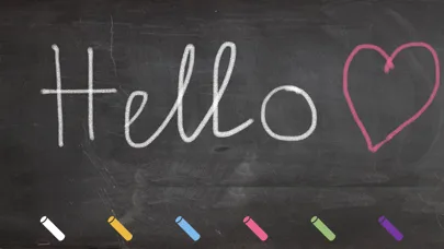 Chalk Board - drawing pad screenshot 1
