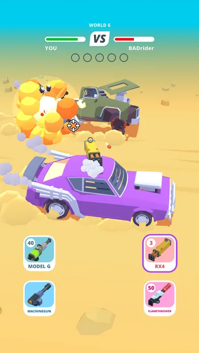 Desert Riders - Wasteland Cars screenshot 1