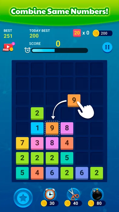 Merge Blocks: Puzzle Game Fun screenshot 2