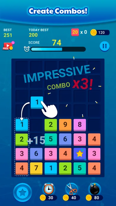 Merge Blocks: Puzzle Game Fun screenshot 3