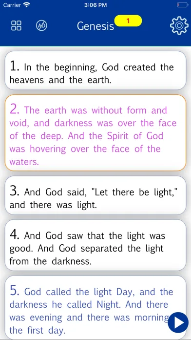 Message Bible (MSG) Offline screenshot 1