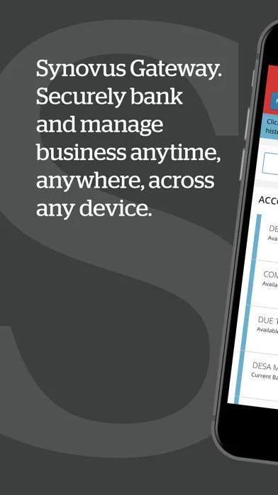 Synovus Gateway Mobile screenshot 1