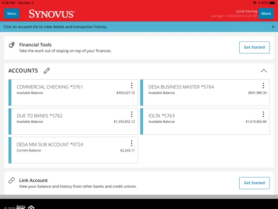Synovus Gateway Mobile screenshot 4