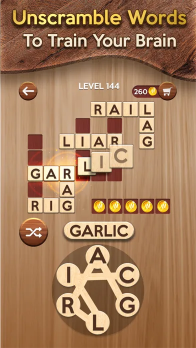 Woody Cross: Word Connect Game screenshot 2